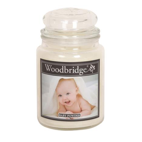 Woodbridge Baby Powder Large Jar Candle  £15.29