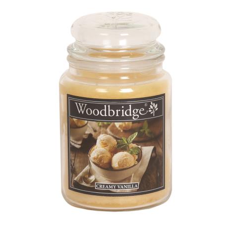 Woodbridge Creamy Vanilla Large Jar Candle  £15.29