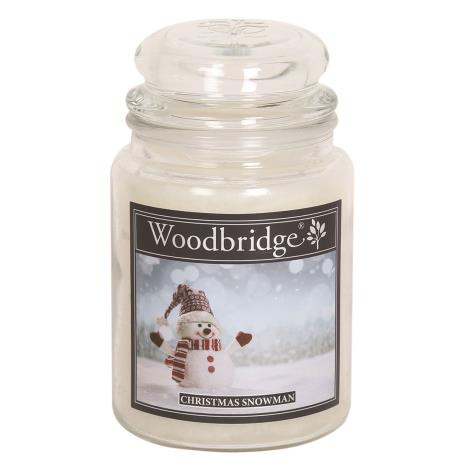 Woodbridge Christmas Snowman Large Jar Candle  £15.29