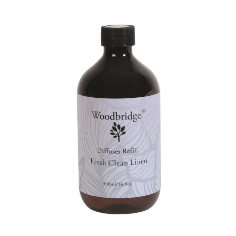 Woodbridge Fresh Clean Linen Reed Diffuser Liquid Refill 500ml  £11.39