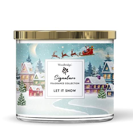 Woodbridge Let It Snow Tumbler Jar Candle  £13.49