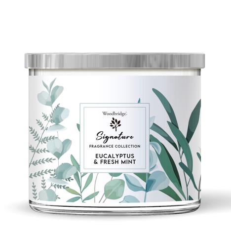 Woodbridge Eucalyptus & Fresh Mint Tumbler Jar Candle  £13.49