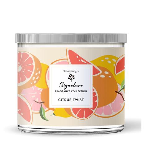 Woodbridge Citrus Twist Tumbler Jar Candle  £13.49