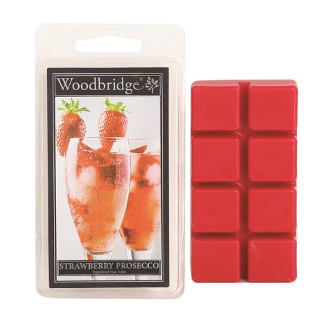 Woodbridge Strawberry Prosecco Wax Melts (Pack of 8)  £3.05