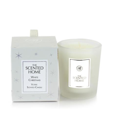 Ashleigh & Burwood White Christmas Filled Votive Candle  £6.74